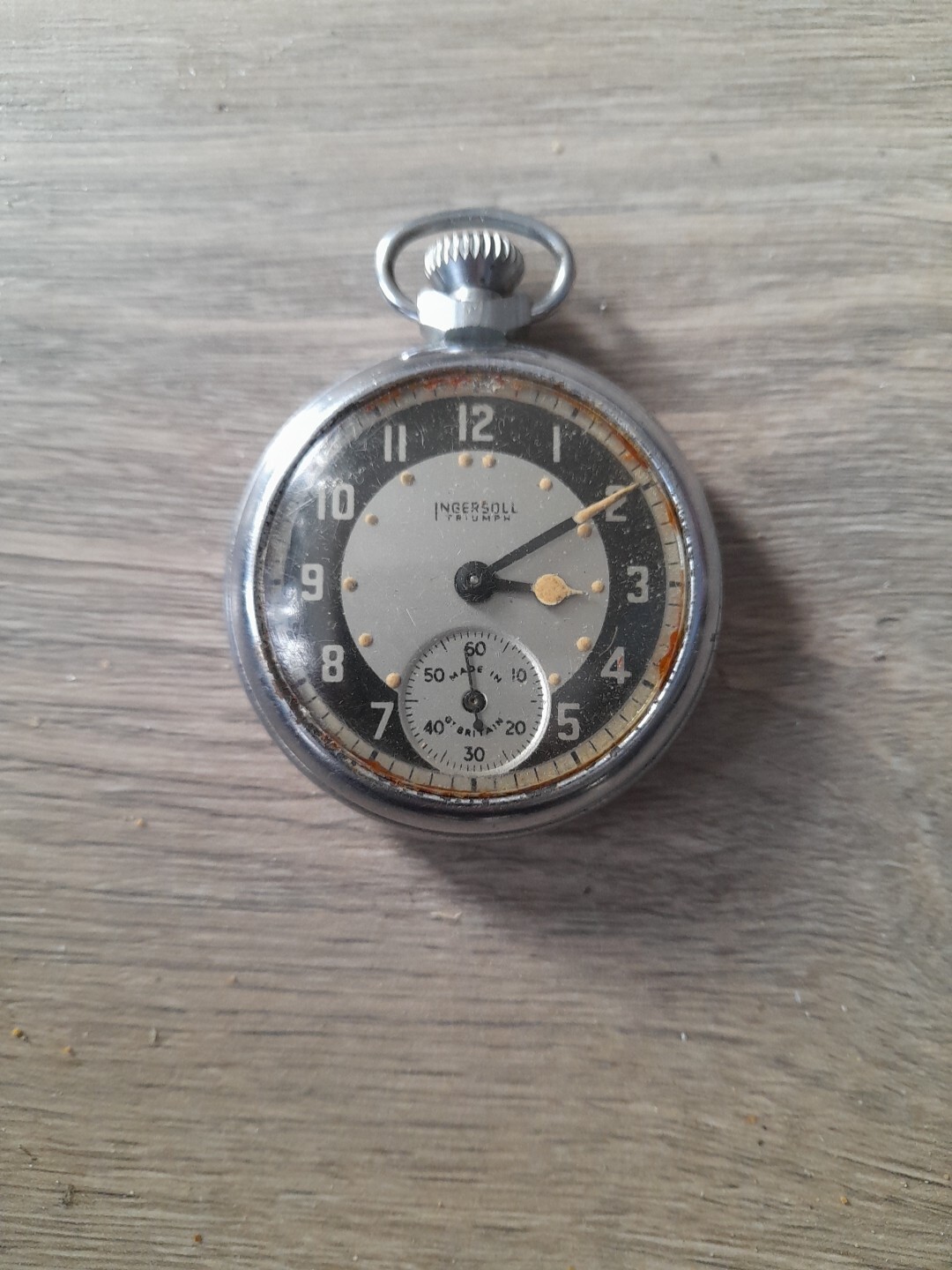 Ingersoll Triumph Pocket Watch 1951 eBay