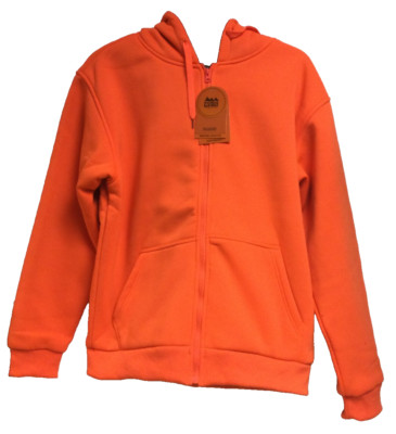 WFS Element Gear Zip Up Hunter Safety Jacket, Blaze Orange (Large)