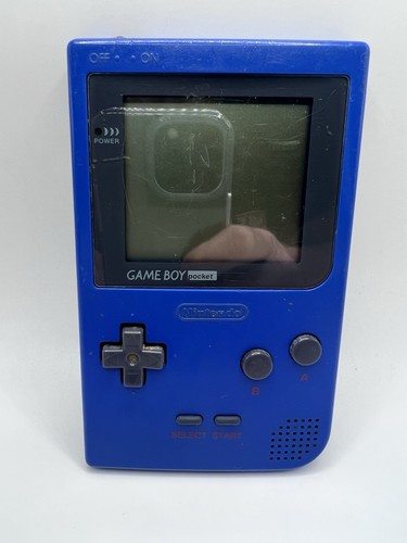 Nintendo Gameboy Pocket blau, original und original, getestet und funktioniert, LESEN