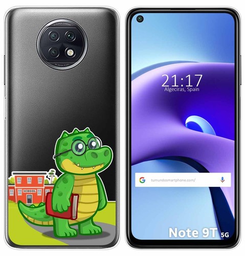 Cover Gel Trasparente per Xiaomi Redmi Note 10 5G / Poco M3 Pro 5G Disegno Pand