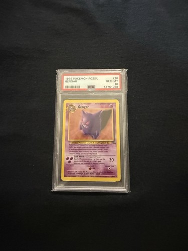 Gengar (Unlimited) graded PSA 10 for sale on eBay