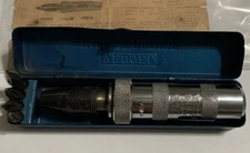 Vintage Vessel Impact Driver 2500N With Metal Case Original 4 Bits Heavy Duty
