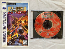 Off-World Interceptor Extreme (Sega Saturn, 1996) Disc & Manual Tested Works USA