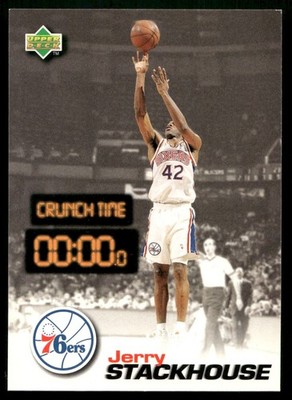 Jerry Stackhouse - 1996-97 Upper Deck Basketball - Crunch Time #CT34