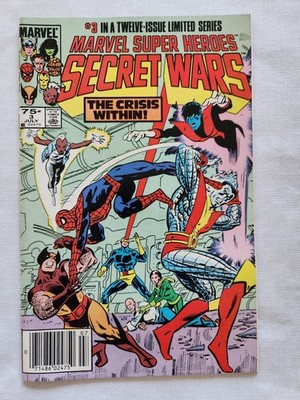 Marvel Super Heroes Secret Wars #3 (1984) - Newsstand