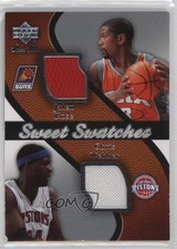 2007 Upper Deck Sweet Shot Swatches Memorabilia Jalen Rose Chris Webber HOF 06pr
