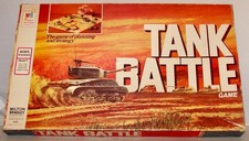 TANK BATTLE 1975 Vintage Milton Bradley Board Game *Complete Except