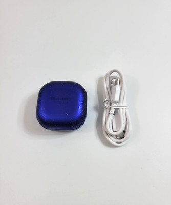 Samsung Galaxy Buds Live - Earbuds w/Active Noise Cancelling - R180 - Blue -Used