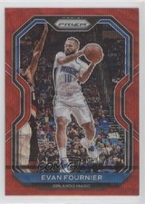 2020-21 Panini Prizm Ruby Wave Prizm Evan Fournier #216 0b3