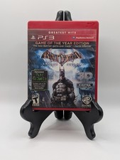 Batman: Arkham Asylum: Game of the Year Sony PlayStation 3 PS3 - Tested 