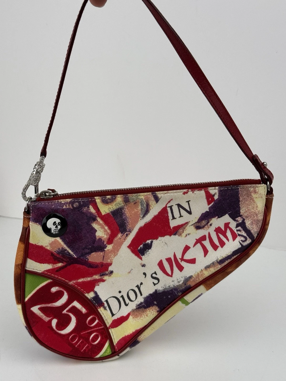 Sacoche de selle Christian Dior collector vintage victime