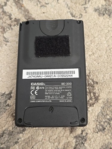 Gestionnaire de poche Casio BE-300. Non testé sans stylet. Prototype - Photo 2 sur 2