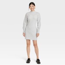 Women's Long Sleeve Sweater Dress - A New Day