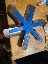 Flex-A-Lite Wide 6 Blade Alum Flex Fan Gm 1967 Bbc Chevy Camaro Pass Car 18"