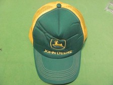 Vintage John Deere Adjustable Snapback Meash Trucker Hat/Cap