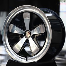19 Porsche Fuchs Style Wheels 5x130 Gloss Black Machined Face 19 Porsche Fuchs Style Wheels 5x130 Gloss Black Machined Face
