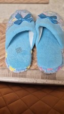Ladies Size 6.5 - 7 Blue Brand New Slippers Never Worn