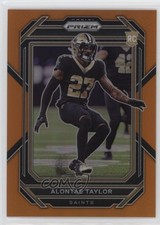2022 Panini Prizm Rookies Orange Prizm 3/249 Alontae Taylor #392 1lj7