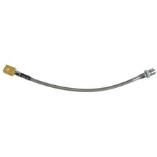 Rear Stainless Brake Hose Frame To Axle With Tee 1969-72 Chevelle Firebird 442 Rear Stainless Brake Hose Frame To Axle With Tee 1969-72 Chevelle Firebird 442