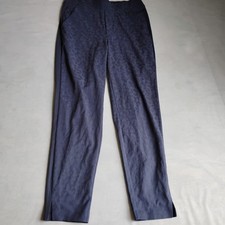 Athleta Pants 4 Brooklyn Printed Ankle Stretch Zip Pockets Comfort Yoga Slim