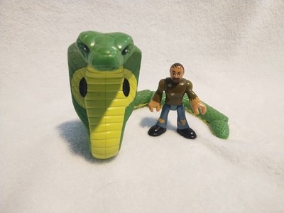 Imaginext Lost Creature Green Cobra (Complete Set)