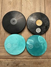Track  Field, Rubber Discus, Set Of 4, Two 1K And Two 750GM.