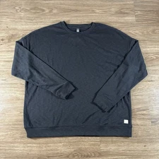 Vuori Women’s Medium Long Sleeve Sunrise Crew Black Shirt VW1048