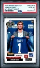2025 Panini Instant NFL Draft Night Jaxson Dart #NFLDN15 RC PSA 10 Giants