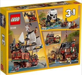 LEGO 31109 Creator 3 in 1 Pirate Ship New Sealed Retired One Set Multiple Builds