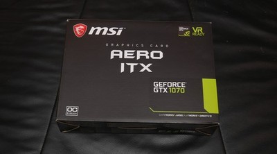 Nvidia MSI GeForce GTX 1070 Aero ITX 8G OC 8 GB GDDR5