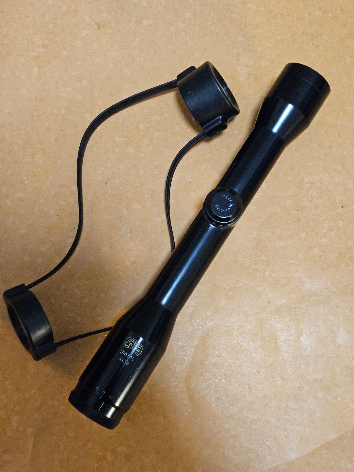 Zielfernrohr Hensoldt Diatal 4 x 32 Abs. 1 riflescope # 1 mit Schwenkmontage