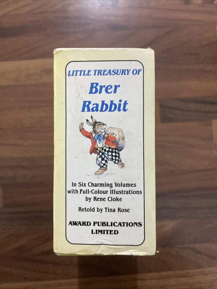 Little Treasury of Brer Rabbit by Joel Chandler Harris (Board Book, 1988) - Image 3 of 4