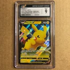 CGC 9 MINT Pikachu V Pokemon SWSH061 Black Star Promo Rare Illustration