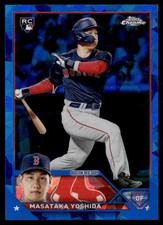 MASATAKA YOSHIDA 2023 TOPPS CHROME SAPPHIRE RC BOSTON RED SOX #471