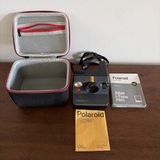 Polaroid Now 1st Gen Rechargeable Instant Camera W/case/film. No Charging Cord.