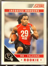 2011 Score Jacquizz Rodgers RC #342 Atlanta Falcons