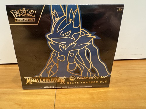 Pokemon TCG Mega Evolution Pokémon Center Elite Trainer Box (Lucario), IN HAND