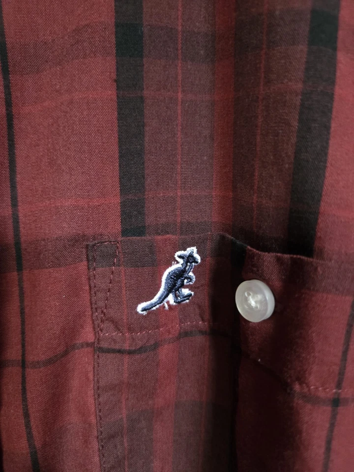 Kangol Short Sleeve Check Shirt Size M #743 - Image 4 of 4