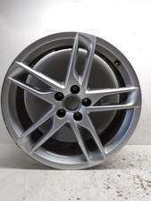 2015 Audi Q5 Oem Alloy Wheel 19in 5 Spoke Slotted Silver Painted Fits 2013-2017