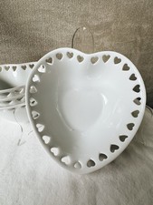 THREE Williams-Sonoma Fine White 5  Porcelain...