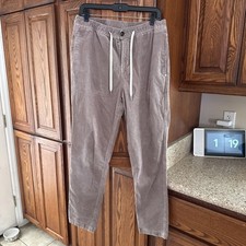 Men  s VUORI Optimus corduroy pants stretch large brown casual Chino