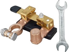 12V 24V Horizontal Battery Disconnect Switch Side Post Knife Size: Horizontal