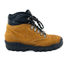 Womens 7 Vintage 90s Nike Air ACG Tumalo II Brown Suede Leather Mid Hiking Boots