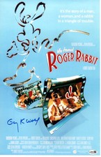 Gary K. Wolf signed 11x17 Poster Creator - Who Framed Roger Rabbit