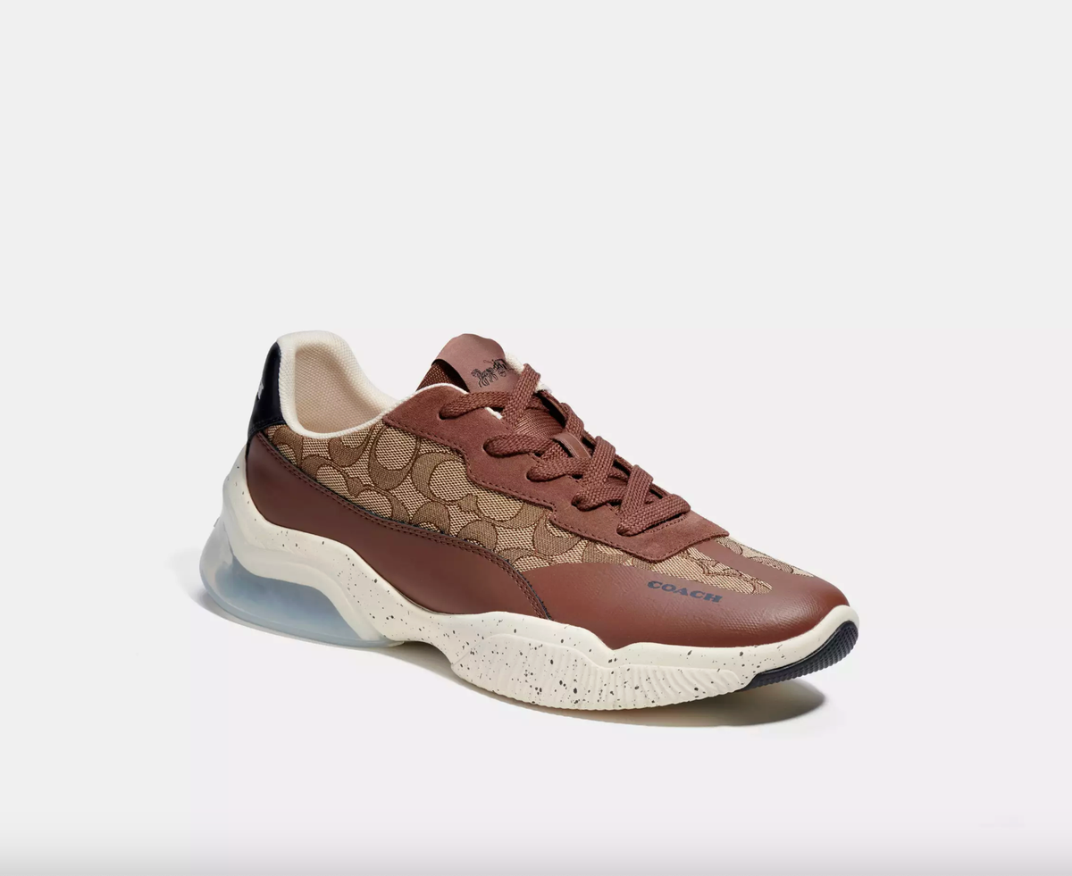 NIB COACH Men Citysole Runner Sneakers - C8812 Coach retail high 