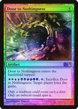 Door to Nothingness FOIL Magic 2013 / M13 PLD Artifact Rare MTG CARD ABUGames