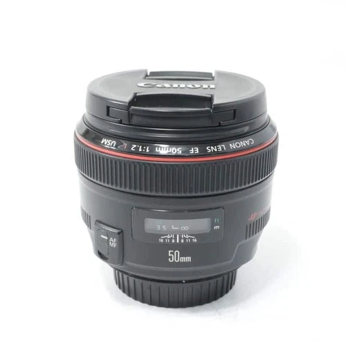 Canon EF50mm F1.2L USM Standard Prime Lens Full Frame Canon EF Mount