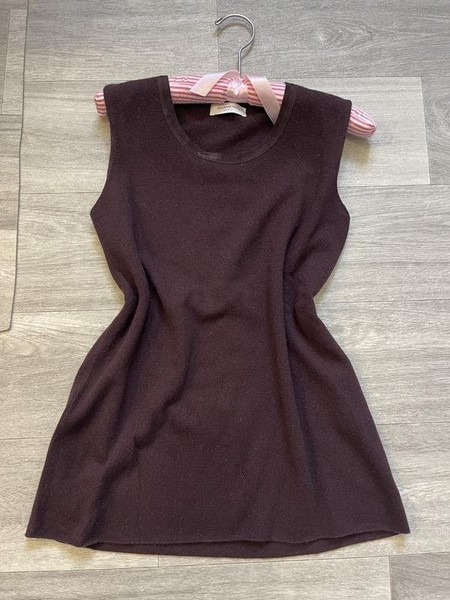 Women Rivamonti Vest Brown Wool 36 / S / 44
