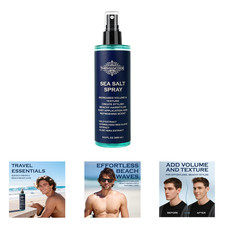 Sea Salt Spray for Men Texturizing Hair Spray 8.8 Oz, Beach Vacation, Surf