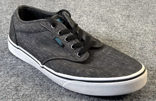 Vans Off the Wall Skater Sneakers Uomo 9 "Atwood" 500714 Nero Grigio Scarpe Casual